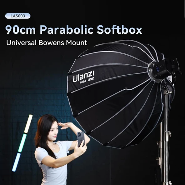 Ulanzi 90cm Bowens Mount Parabolic Softbox L055 - Resim 3