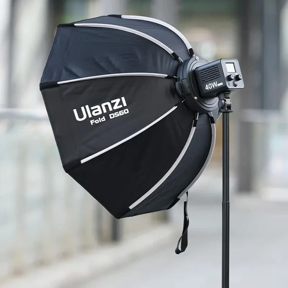 Ulanzi 40cm Mini Bowens Mount Qr Octagon Softbox - Resim 3
