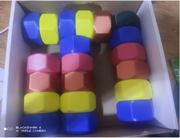 Montessori Sayma ve İstifleme Oyuncakları (Küçük Çocuklar İçin) - Resim 2