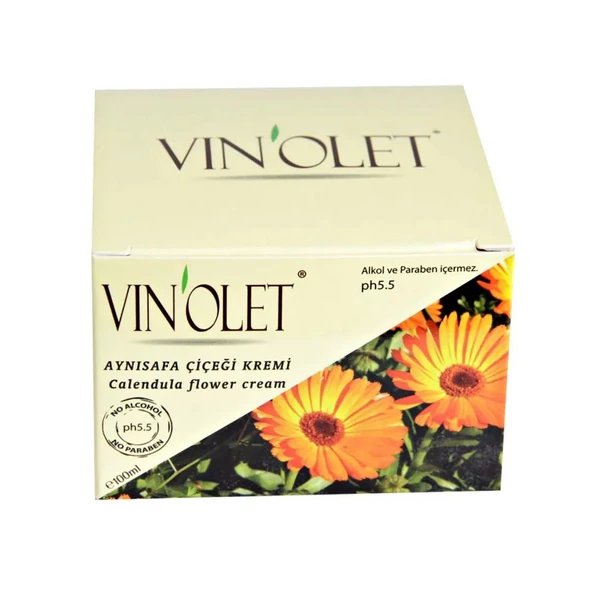 Vinolet Aynısafa Çiçeği Kremi 100 Ml - Resim 3