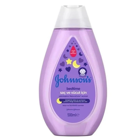 Johnsons Baby Bedtime Saç ve Vücut Şampuanı 500 ml ürün görseli 1