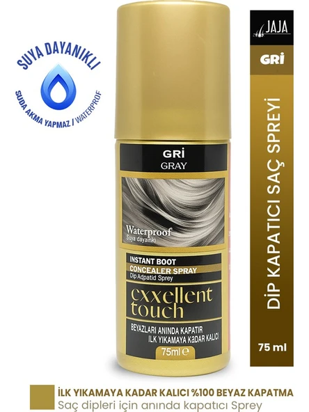 Jaja Exxellent Touch Dip Kapatıcı Saç Spreyi Gri 75 ml ürün görseli 1