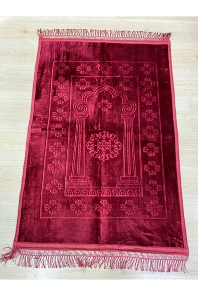 Hediyelik Pelüş Seccade Bordo ürün görseli 1