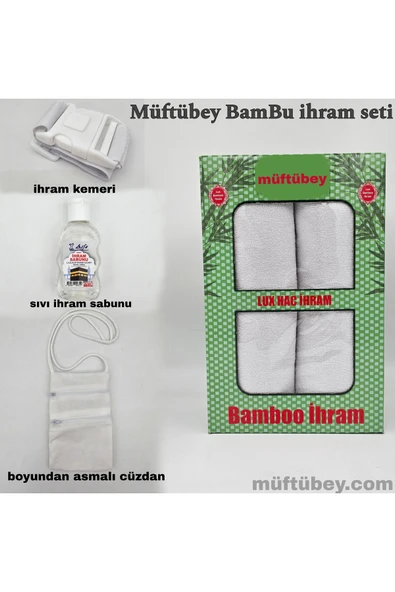 Bambu Ihram Seti Hac/umre - Resim 5