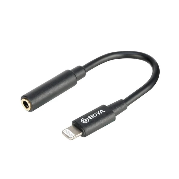 Boya BY-K3 Apple Lightning 3.5mm Ses Çevirici ürün görseli 1