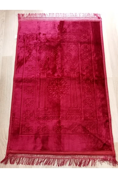 Lüx Peluş Kaymaz Seccade ürün görseli 1
