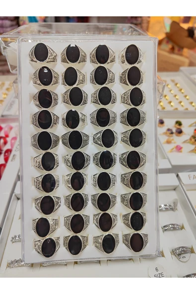 Hac Umre Hediyelik 40'li Erkek Yüzük ürün görseli 1