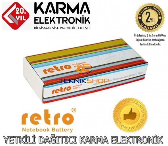 Casper Nirvana CGU Notebook Bataryası Pili (4 Cell - Resim 2