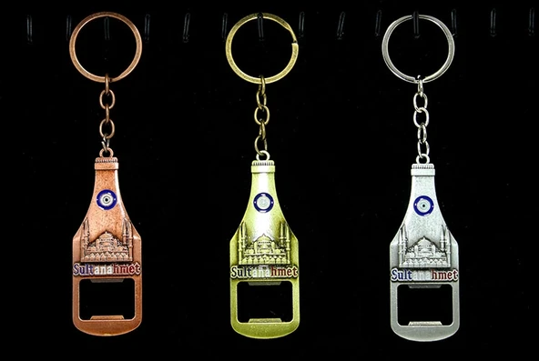 Metal Sultanahmet Anahtarlık Ve Açacak Model 1 ürün görseli 1
