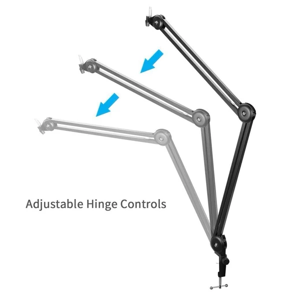 Boya BY-BA20 Masa Tipi Mikrofon Standı - Resim 3
