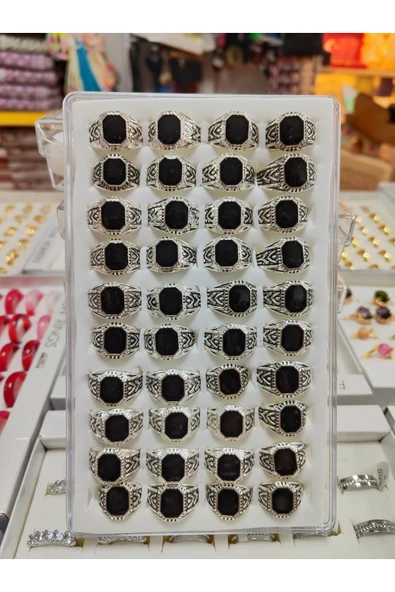 Hac Umre Hediyeliklik 40'li Erkek Yüzük ürün görseli 1