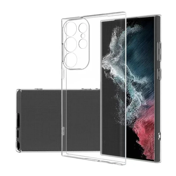 SAMSUNG S23 ULTRA ŞEFFAF KILIF ürün görseli 1