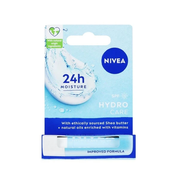 Nivea Hydro Care SPF 15+ Dudak Kremi 4,8 gr ürün görseli 1