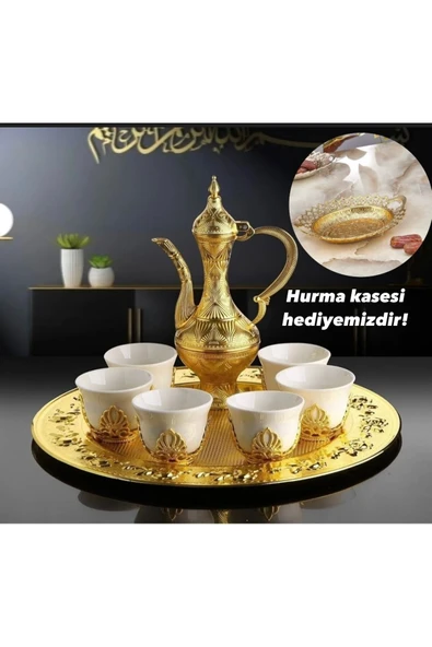 Porselenli bardaklı zemzem takımı ürün görseli 1