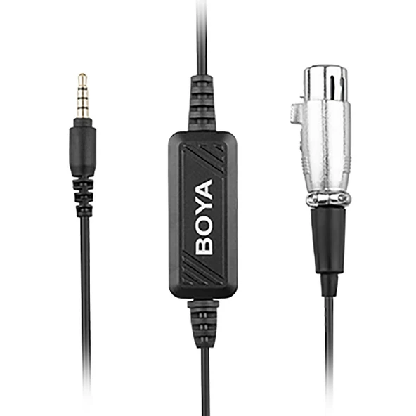 Boya BY-BCA6 XLR Mikrofon Telefon Bağlantı Kablosu ürün görseli 1