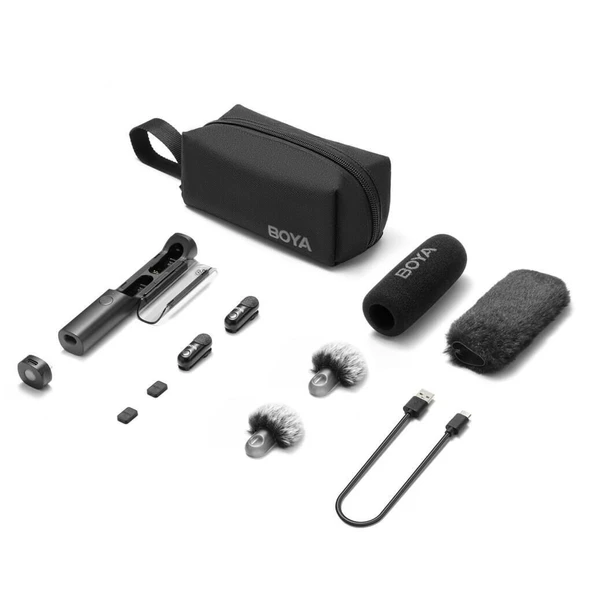 BOYA Magic Al-Powered Transformable Mini Wireless Mikrofon - SKU05 ürün görseli 1