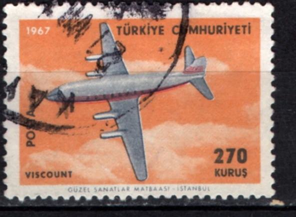 EABİ-1967 T.C. Pul  (tp0694) ürün görseli 1