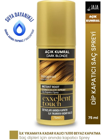 Jaja Exxellent Touch Dip Kapatıcı Saç Spreyi Açık Kumral 75 ml ürün görseli 1