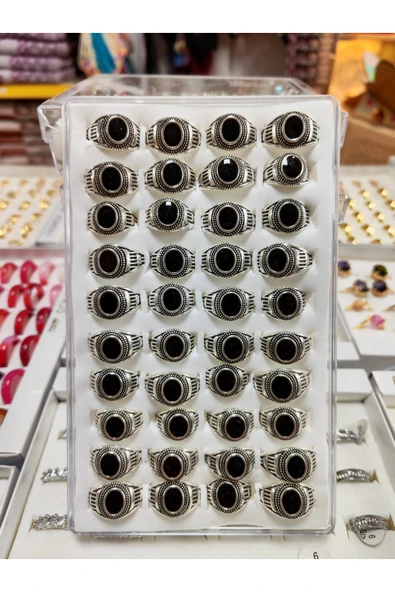 Hac Umre Hediyelik 40'li Erkek Yüzük ürün görseli 1