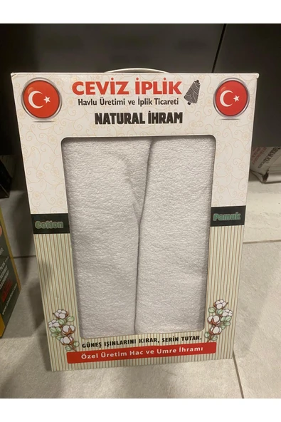 Natural İhram Pamuk Özel Üretim ürün görseli 1