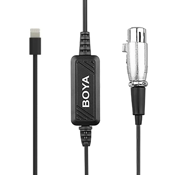 Boya BY-BCA7 XLR Mikrofon Iphone Bağlantı Kablosu ürün görseli 1