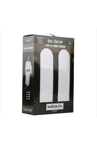 %100 pamuk Müslin ihram muslin ihram müslim ihram  özel ihram müslin ıhram ürün görseli 1