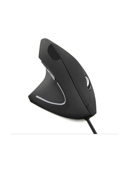 Lekvey Dikey Ergonomik Kablosuz Mouse 1600 DPI USB Optik Mouse - Resim 2