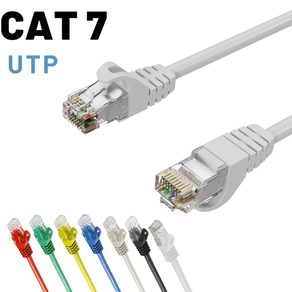 IRENIS 3 Metre CAT7 UTP  Ethernet Network İnternet Lan Kablosu ürün görseli 1