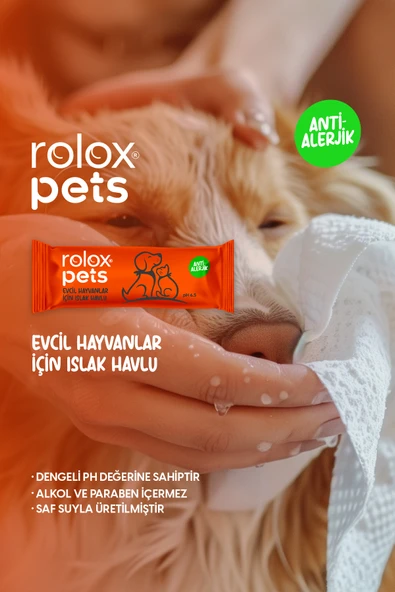 Pets - 50 paket - Evcil hayvanlar için Islak havlu ürün görseli 1