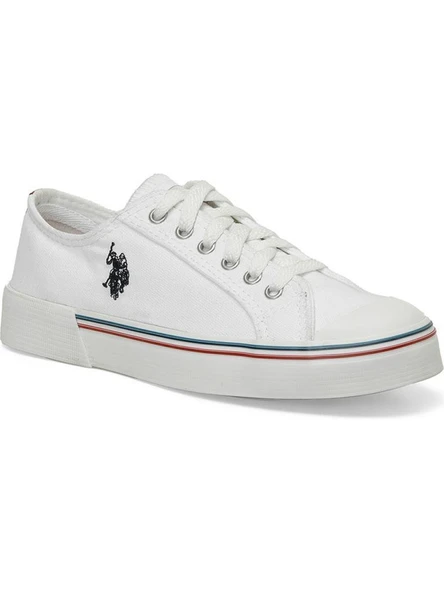 U.S.POLO ASSN.PENELOPE 5FX BEYAZ COMFORT ANATOMİK KETEN SPOR AYAKKABI ürün görseli 1