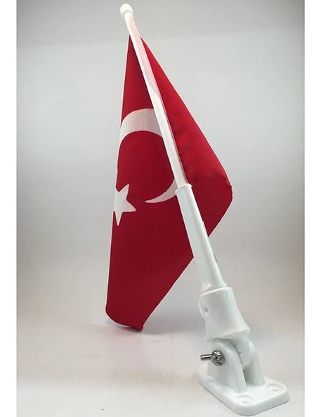 BAYRAKLI PLASTİK BAYRAK DİREĞİ - Resim 4