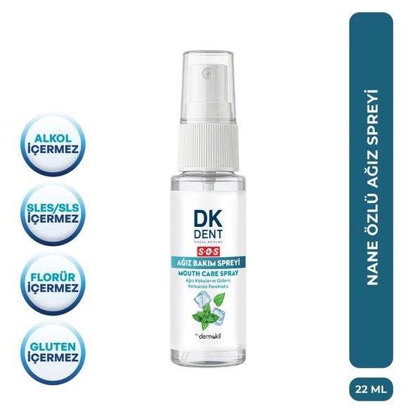 DKDENT Nane Özlü Ağız Kokusu Önleyici Sprey 22 ml ürün görseli 1