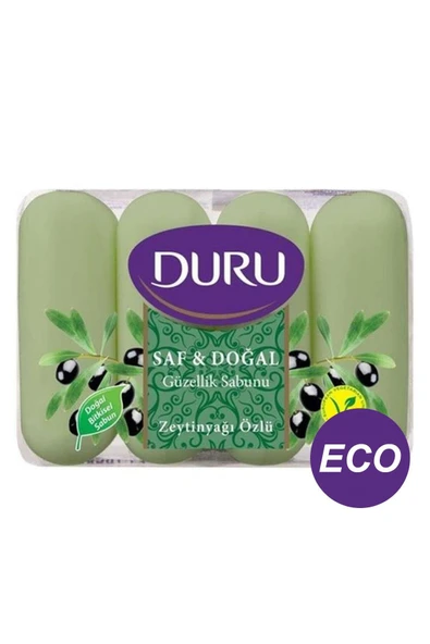 Duru Saf ve Doğal Güzellik Sabunu 4x70 gr Zeytinyağ Özlü ürün görseli 1