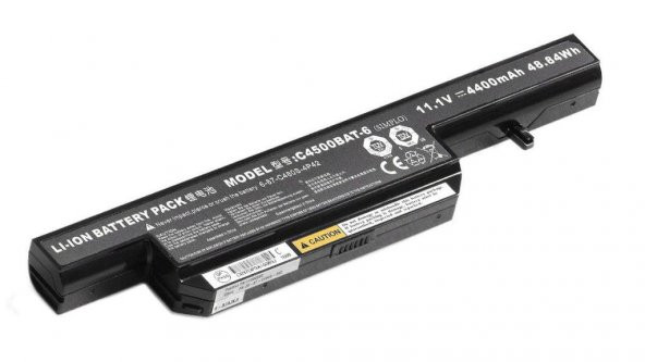 Exper C4500, C4500BAT-6, 6-87-C480S-4P4 Notebook Bataryası nb-kr80188-141182 ürün görseli 1