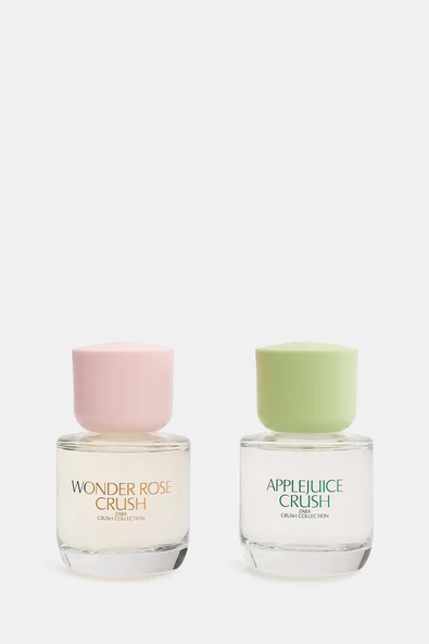 ZARA WONDER ROSE CRUSH + APPLE JUICE CRUSH EDP 2X50ML (1.7 FL. OZ). ürün görseli 1