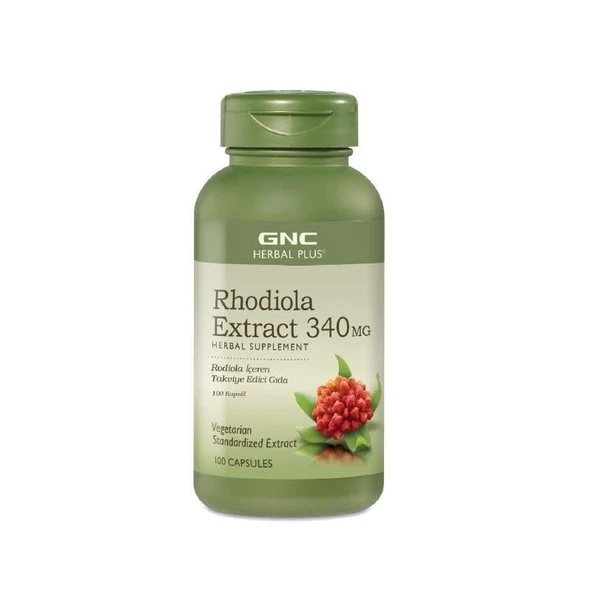 GNC Rhodiola Extract 100 Kapsül ürün görseli 1