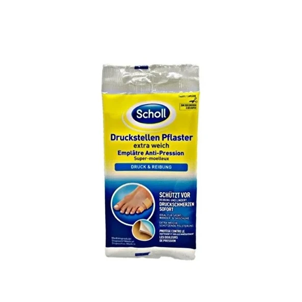 Scholl Druckstellen Pflaster Baskı Noktaları Extra Yumuşak Band ürün görseli 1