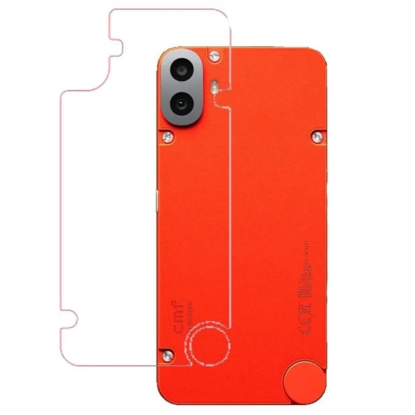 CMF Phone 1 Uyumlu MAT Arka Esnek Nano Koruyucu ürün görseli 1