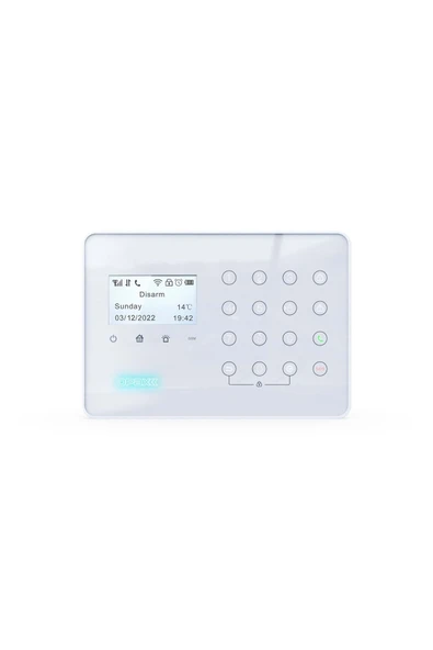 OPAX ARD-575+ BGR-09 GPRS/GSM/WIFI KABLOSUZ ALARM PANELİ ve BGR-09 KABLOSUZ SİRENLİ (1 Yıl ürün görseli 1