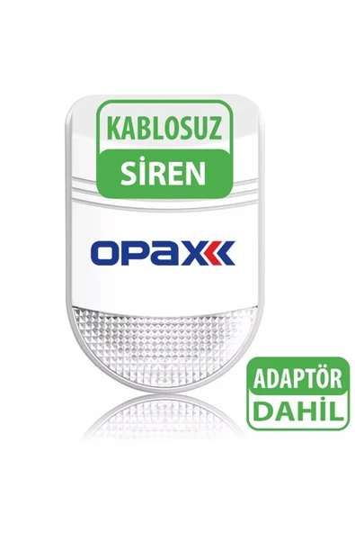 OPAX Bgr-09 Kablosuz Harici Siren /mesafe Artırıcı /repeater Adaptör Dahil ürün görseli 1