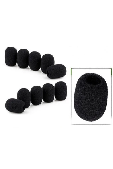 Interphone Intercom Ve Yaka Mikrofonu Için Sünger - 1 Adet ürün görseli 1