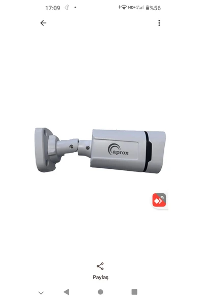 APROX AHD2036BP 2 MP AHD WARMLED SESLİ BULLET KAMERA ürün görseli 1