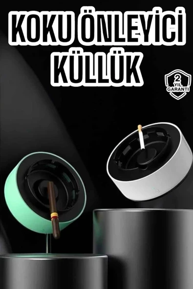 Dumanı Içine Çeken Küllük Kokuyu Hapseden Küllük Akıllı Kokusuz Küllük ürün görseli 1