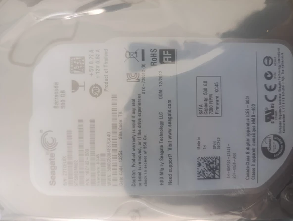 AVENİR western dijital 500 gb hdd ürün görseli 1