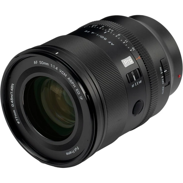 Viltrox AF 50mm F1.4 Pro Full- Frame Lens for Sony E-Mount - Resim 4