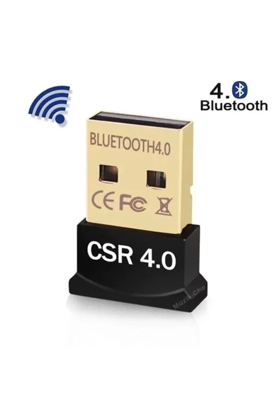 Bluetooth V4.0 Usb Dongle Adaptör 20m Mesafeli Csr 4.0 Tak Çalış ürün görseli 1