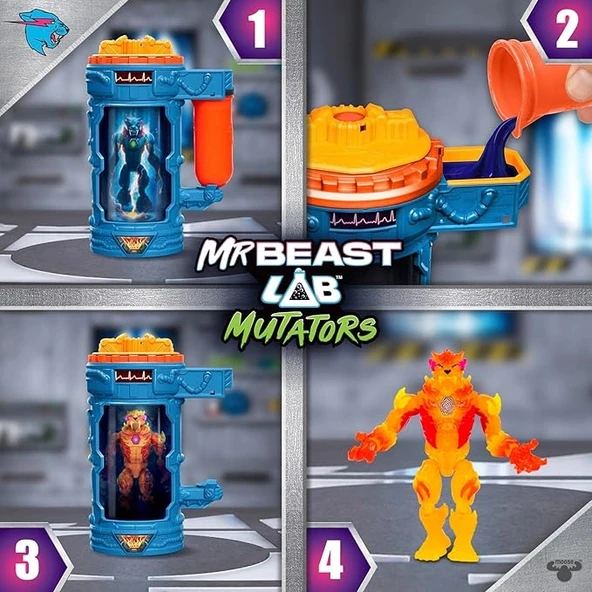 MrBeast Mutasyon Turuncu Oyun Seti - Resim 2