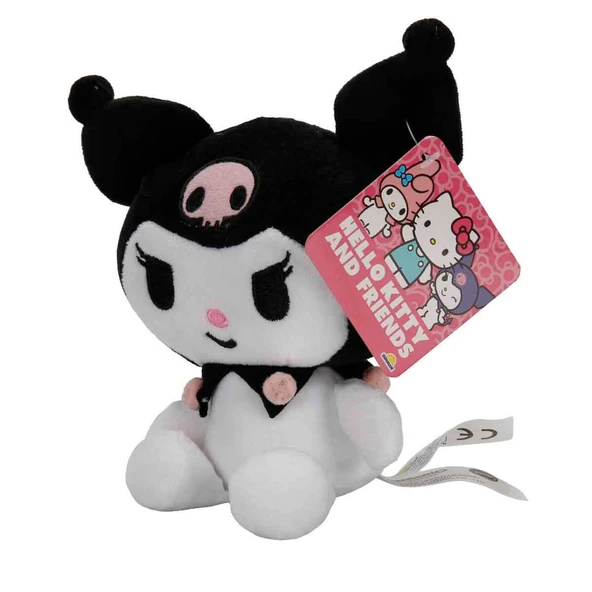 Hello Kitty and Friends Peluş Kuromi 15 cm ürün görseli 1
