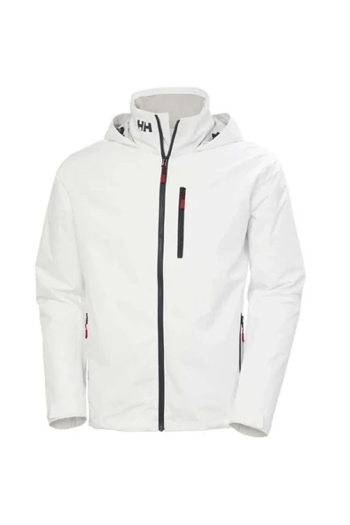 Helly Hansen Crew Midlayer Kapişonlu Beyaz Mont  Erkek - Resim 7
