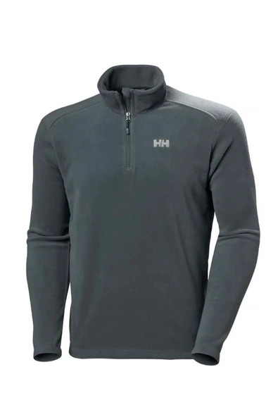 Helly Hansen Light Halfzip Gri Erkek Polar - Resim 4